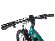 Электровелосипед Eltreco Ultra Max (серебристый матовый)