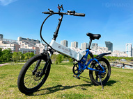 Электровелосипед Elbike Gangstar Elite 1500W (Синий)