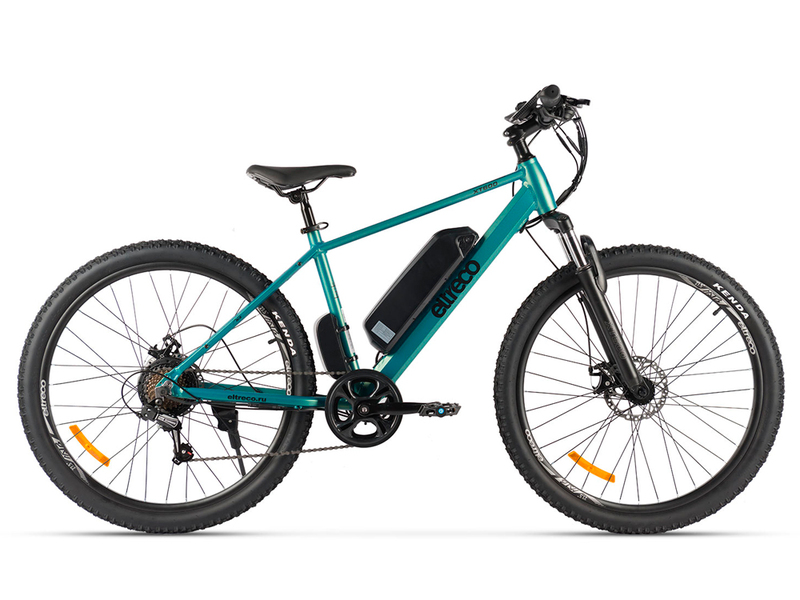 Электровелосипед Eltreco XT 600 (зеленый матовый)