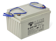 Тяговый гелевый аккумулятор RuTrike 6-EVF-60 (12V60A/H C3) Тяговый гелевый аккумулятор RuTrike 6-EVF-60 (12V60A/H C3)